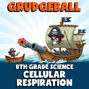 Cellular Respiration GRUDGEBALL Science Game - No Prep Grade 8 Review Activity