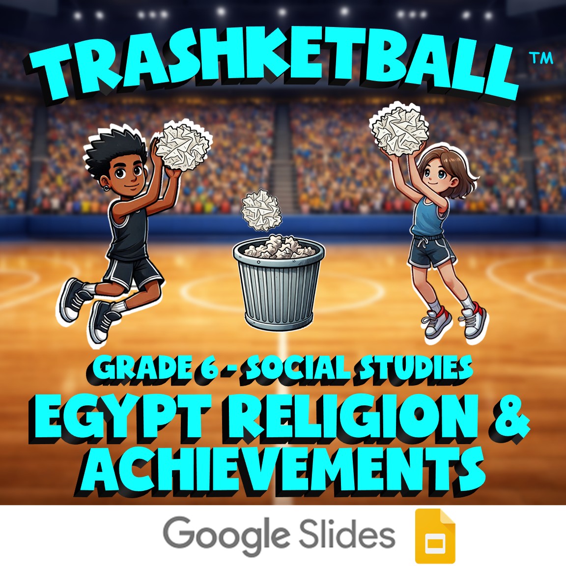 Egypt Religion & Achievements TRASHKETBALL Socials Game - No Prep Grade 6 Review