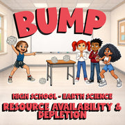 Resource Availability & Depletion BUMP Game - No Prep Earth Science Review