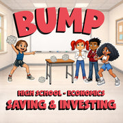Saving & Investing BUMP Economics Game - No Prep Review Activity