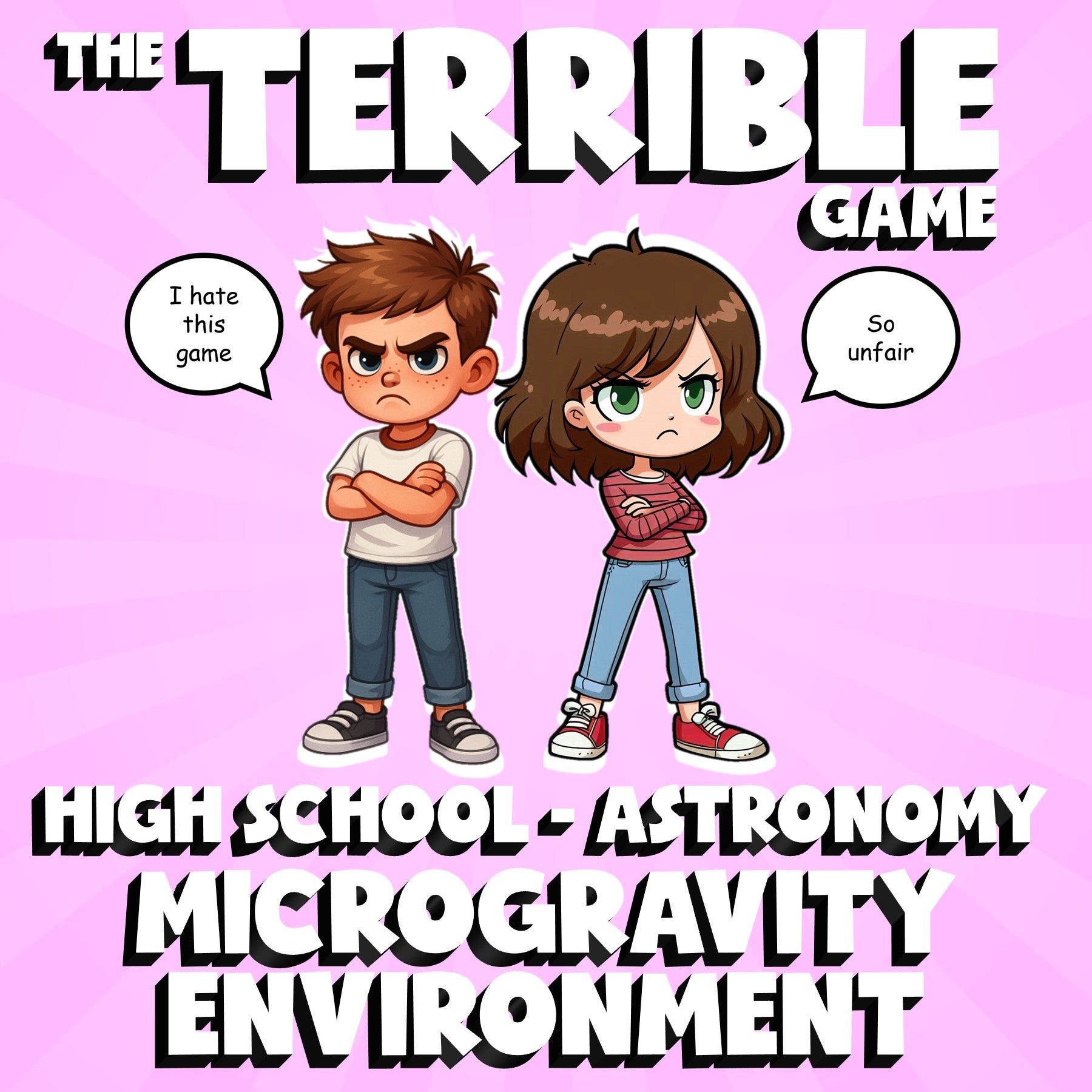 Microgravity Environment THE TERRIBLE GAME - No Prep Astronomy Science Review