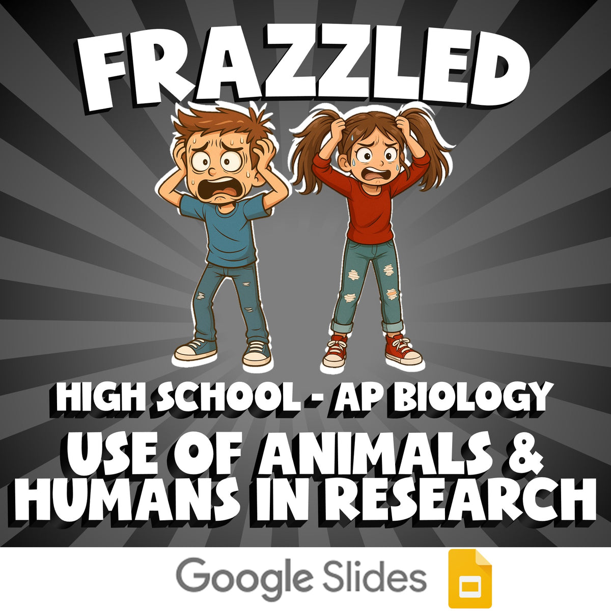 Use of Animals & Humans in Research FRAZZLED Science Game - No Prep AP Biology