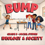 Ideology & Society BUMP Socials Game - No Prep Grade 8 Review Activity