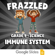Immune System FRAZZLED Science Game - No Prep Grade 9 Review Activity
