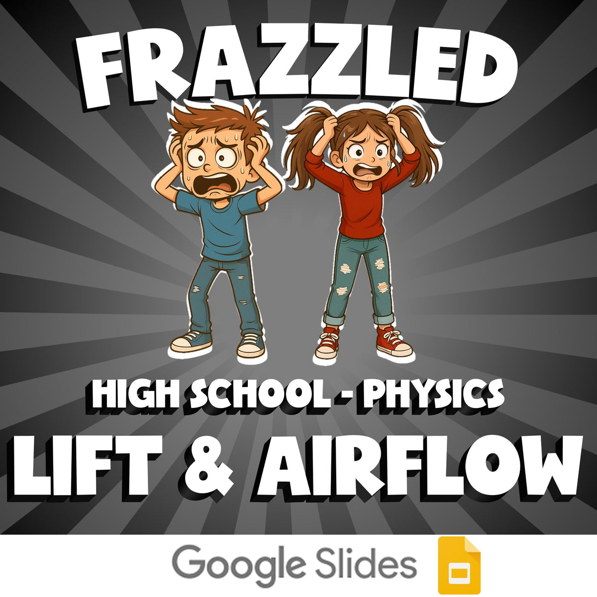 Lift & Airflow FRAZZLED Science Game - No Prep Physics Review Activity