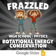 Rotational Energy Conservation FRAZZLED Science Game - No Prep Physics Review