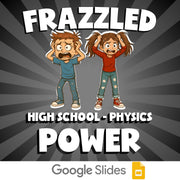 Power FRAZZLED Science Game - No Prep Physics Review Activity