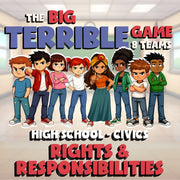 Rights & Responsibilities BIG TERRIBLE GAME - No Prep Civics Review Activity