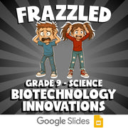 Biotechnology Innovations FRAZZLED Science Game - No Prep Grade 9 Review