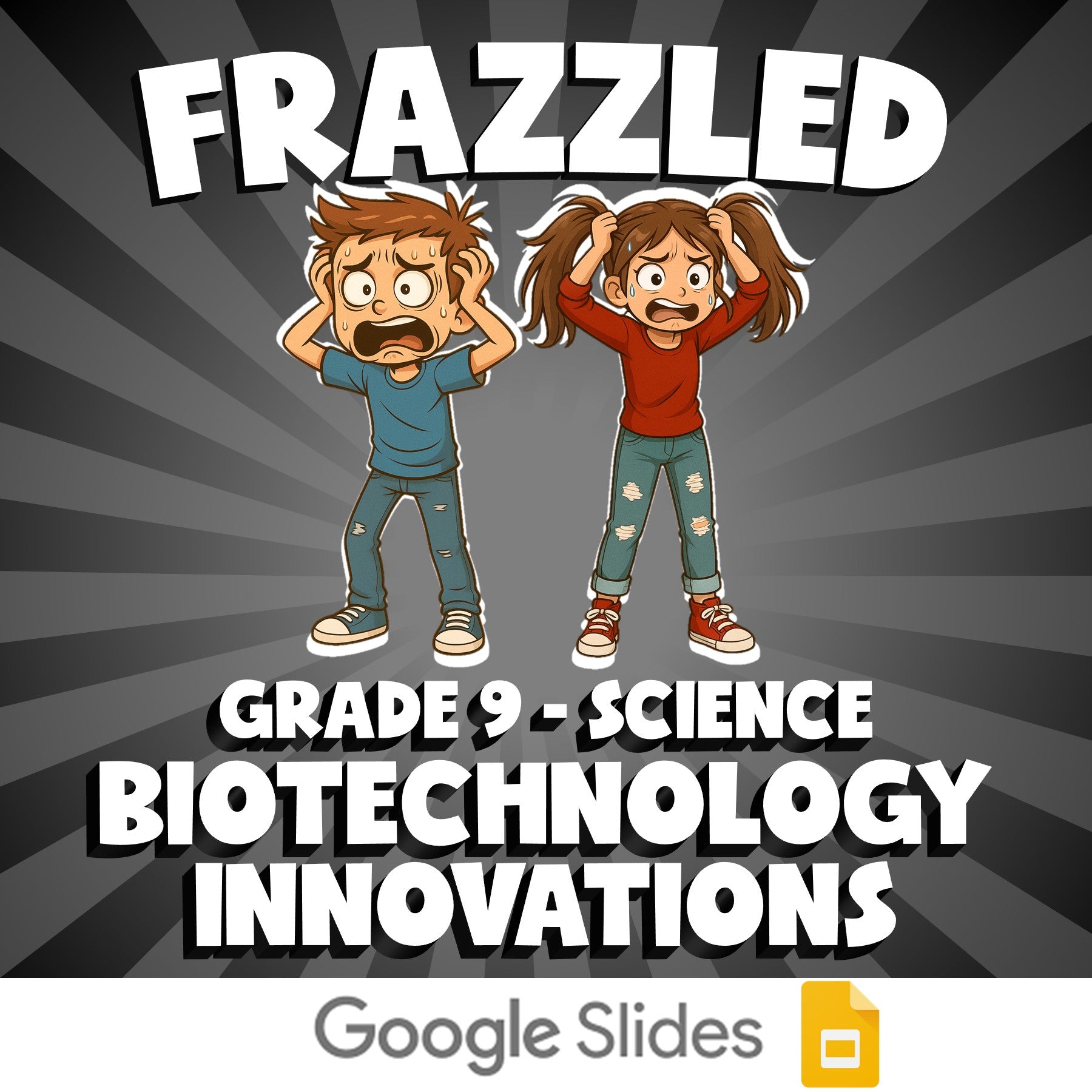 Biotechnology Innovations FRAZZLED Science Game - No Prep Grade 9 Review