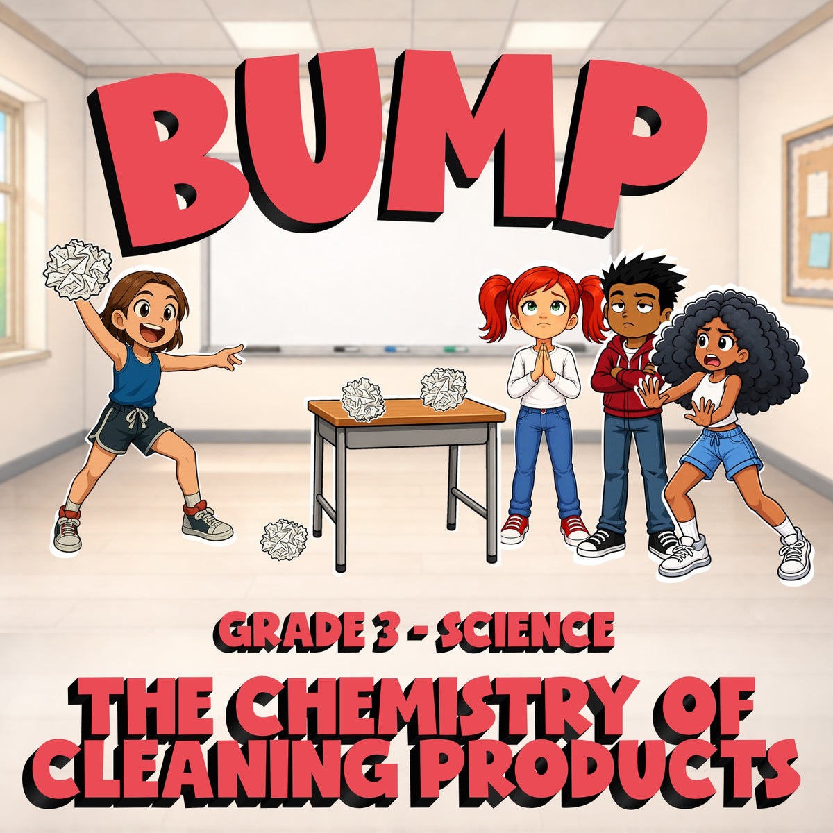 The Chemistry of Cleaning Products BUMP Science Game - No Prep Grade 3 Review