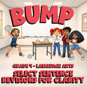 Select Sentence Revisions for Clarity BUMP ELA Game - No Prep Grade 4 Review