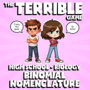 Binomial Nomenclature THE TERRIBLE GAME - No Prep Biology Science Review