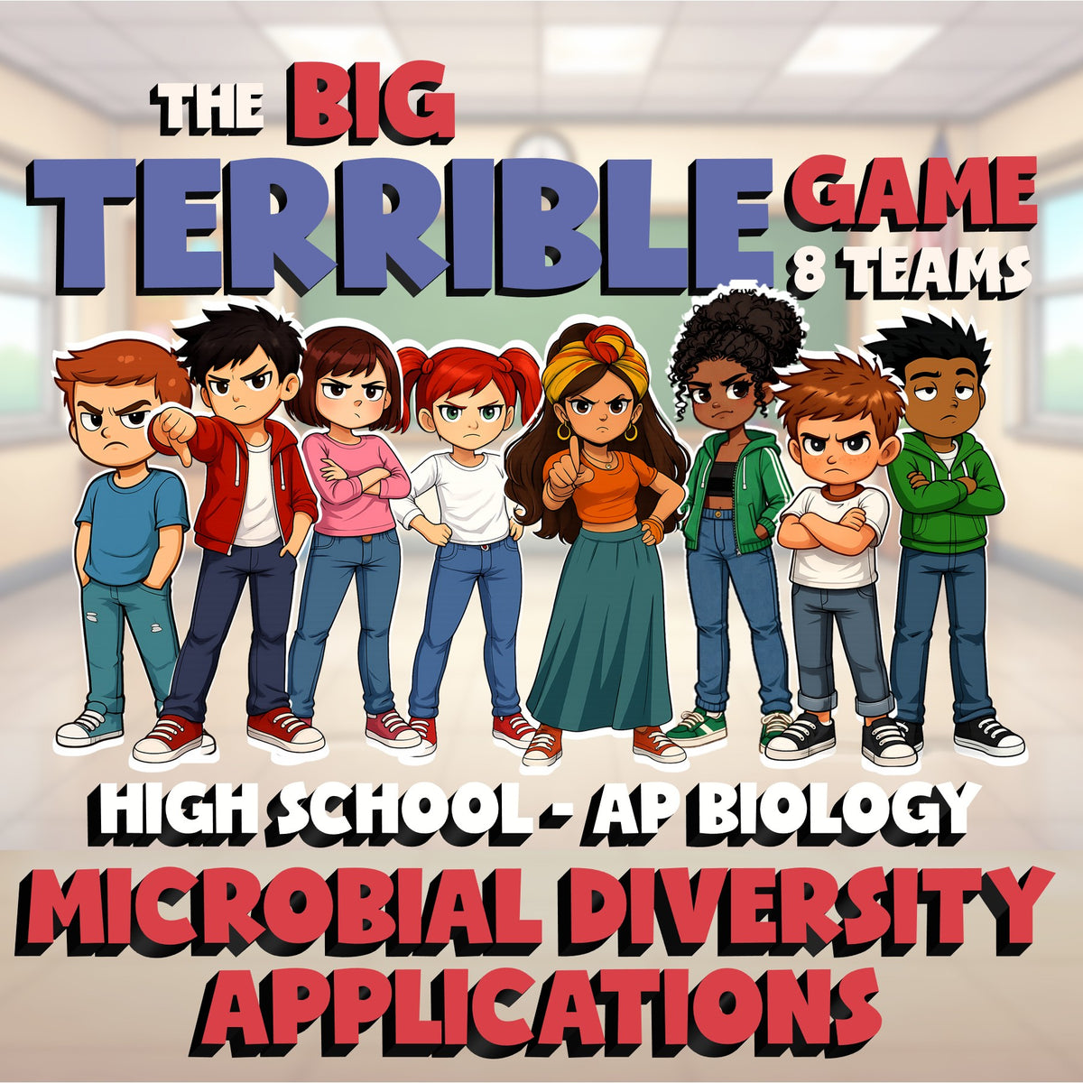Microbial Diversity Applications BIG TERRIBLE GAME - AP Biology Science Review
