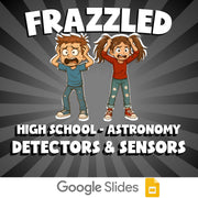 Detectors & Sensors FRAZZLED Science Game - No Prep Astronomy Review Activity