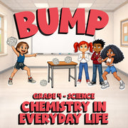 Chemistry in Everyday Life BUMP Science Game - No Prep Grade 4 Review Activity