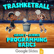 Programming Basics TRASHKETBALL Science Game - No Prep Grade 5 Review Activity