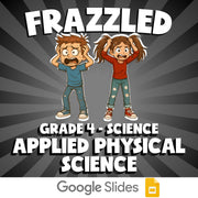 Applied Physical Science FRAZZLED Science Game - No Prep Grade 4 Review Activity