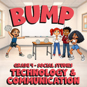 Technology & Communication BUMP Socials Game - No Prep Grade 4 Review Activity
