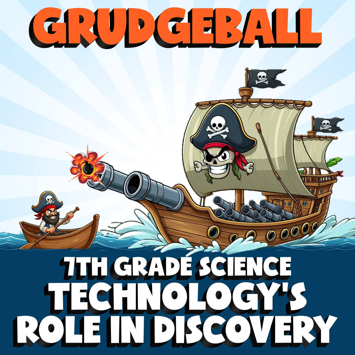 Technology’s Role in Discovery GRUDGEBALL Science Game - No Prep Grade 7 Review