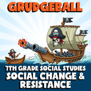 Social Change & Resistance GRUDGEBALL Socials Game - No Prep Grade 7 Review