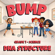 DNA Structure BUMP Science Game - No Prep Grade 7 Review Activity