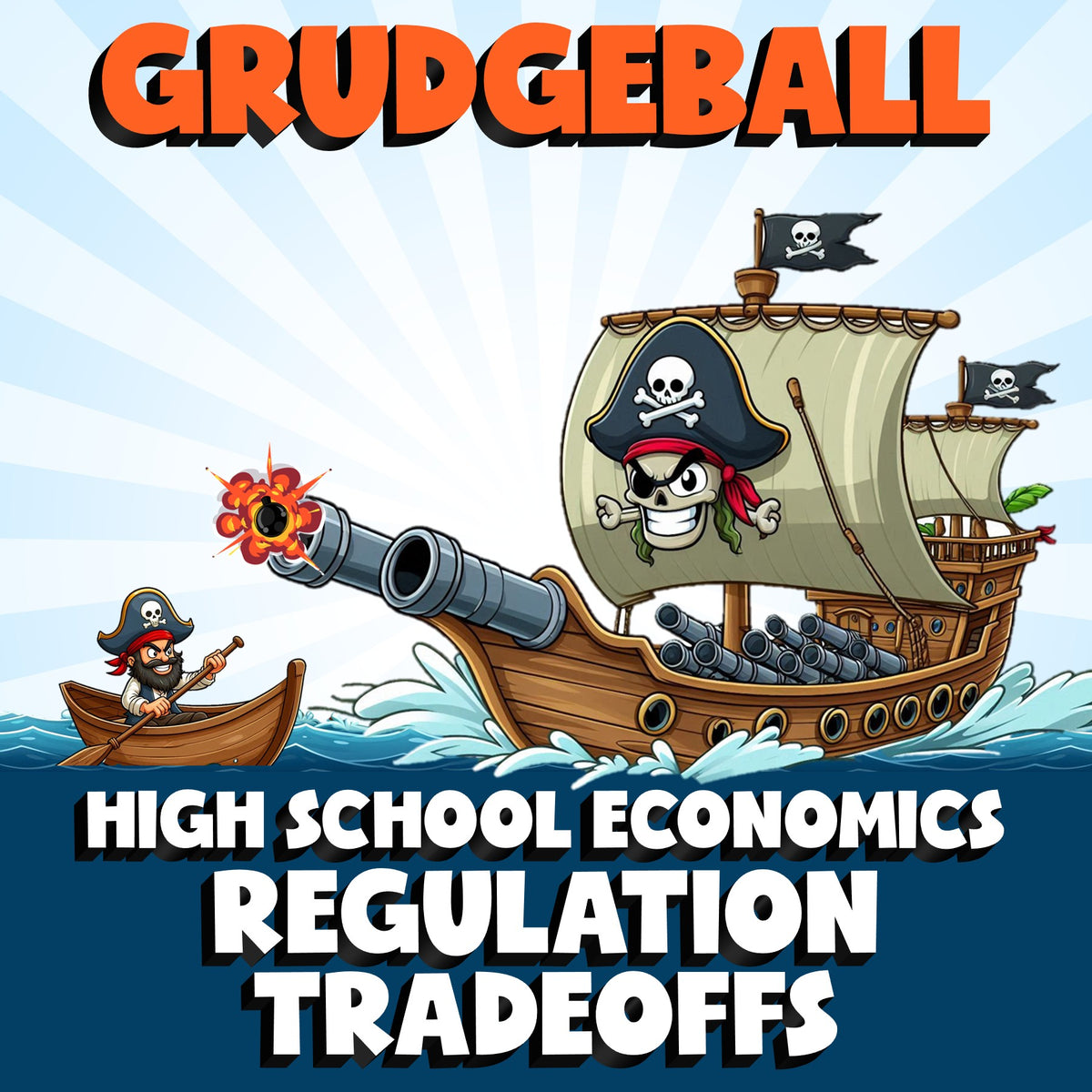 Regulation Tradeoffs GRUDGEBALL Economics Game - No Prep Review Activity