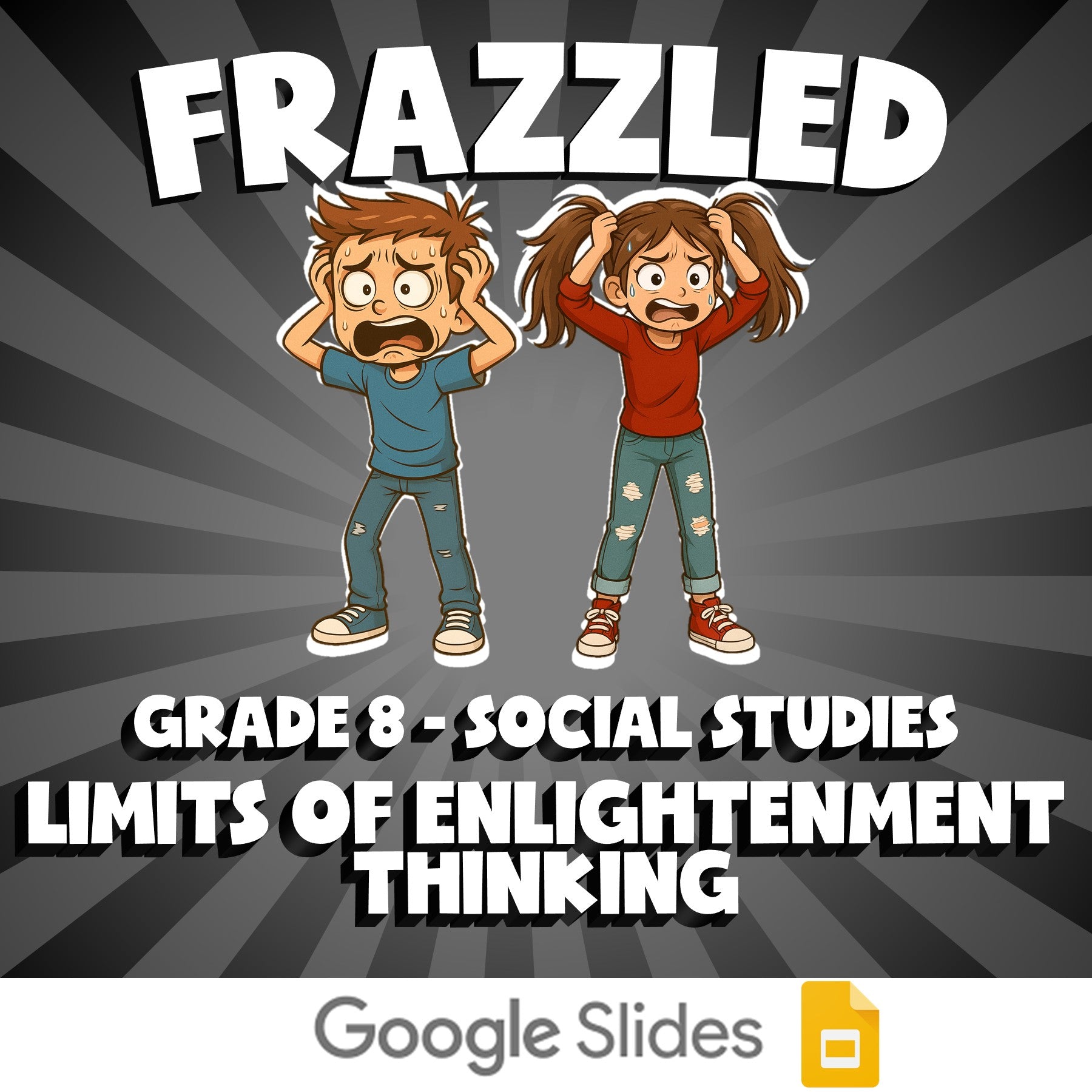 Limits of Enlightenment Thinking FRAZZLED Socials Game - No Prep Grade 8 Review