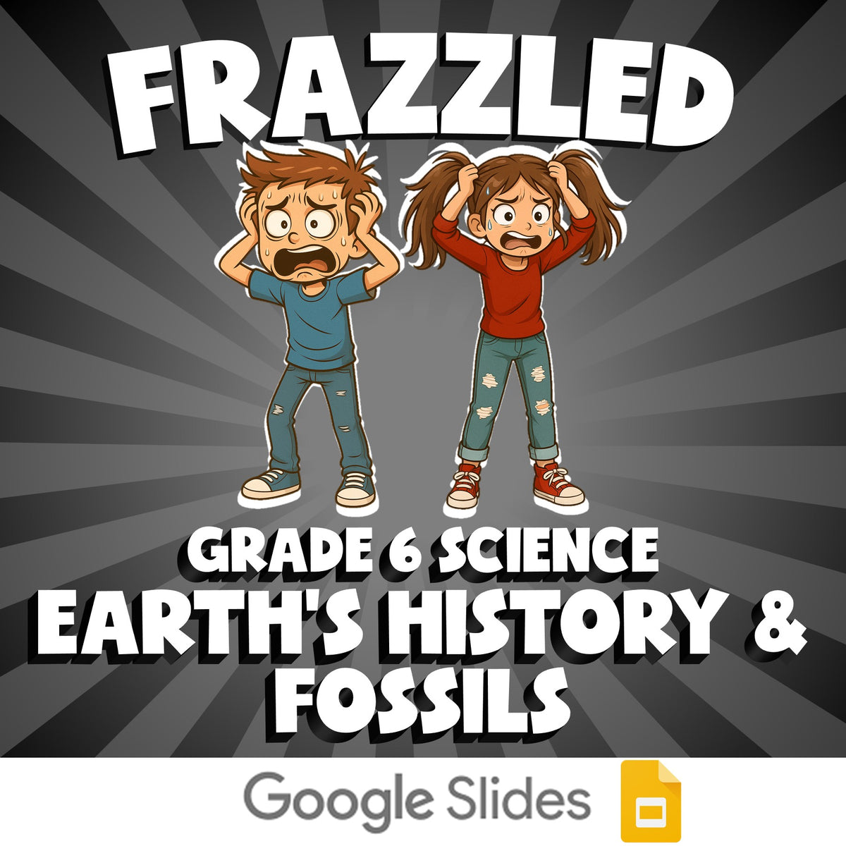 Earth's History & Fossils FRAZZLED Science Game - No Prep Grade 6 Review
