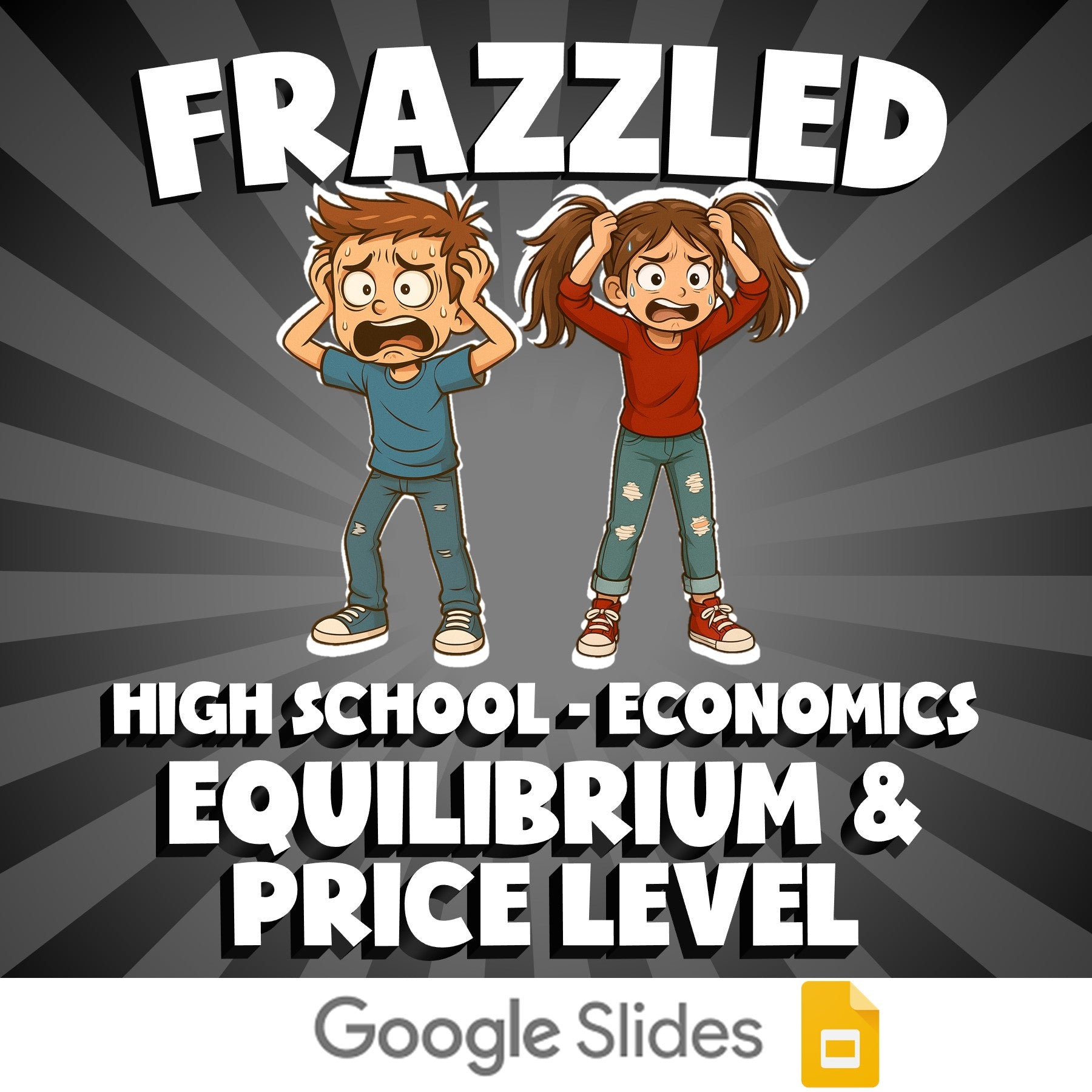 Equilibrium & Price Level FRAZZLED Economics Game - No Prep Review Activity