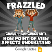 How Point of View Affects Understand FRAZZLED ELA Game - No Prep Grade 4 Review