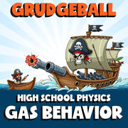 Gas Behavior GRUDGEBALL Science Game - No Prep Physics Review Activity