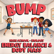 Energy Balance & Body Mass BUMP Science Game - No Prep Biology Review Activity