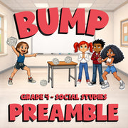 Preamble BUMP Socials Game - No Prep Grade 4 Review Activity