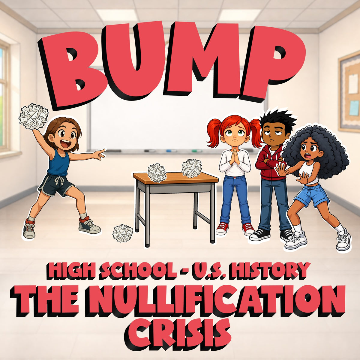 The Nullification Crisis BUMP U.S. History Game - No Prep Review Activity