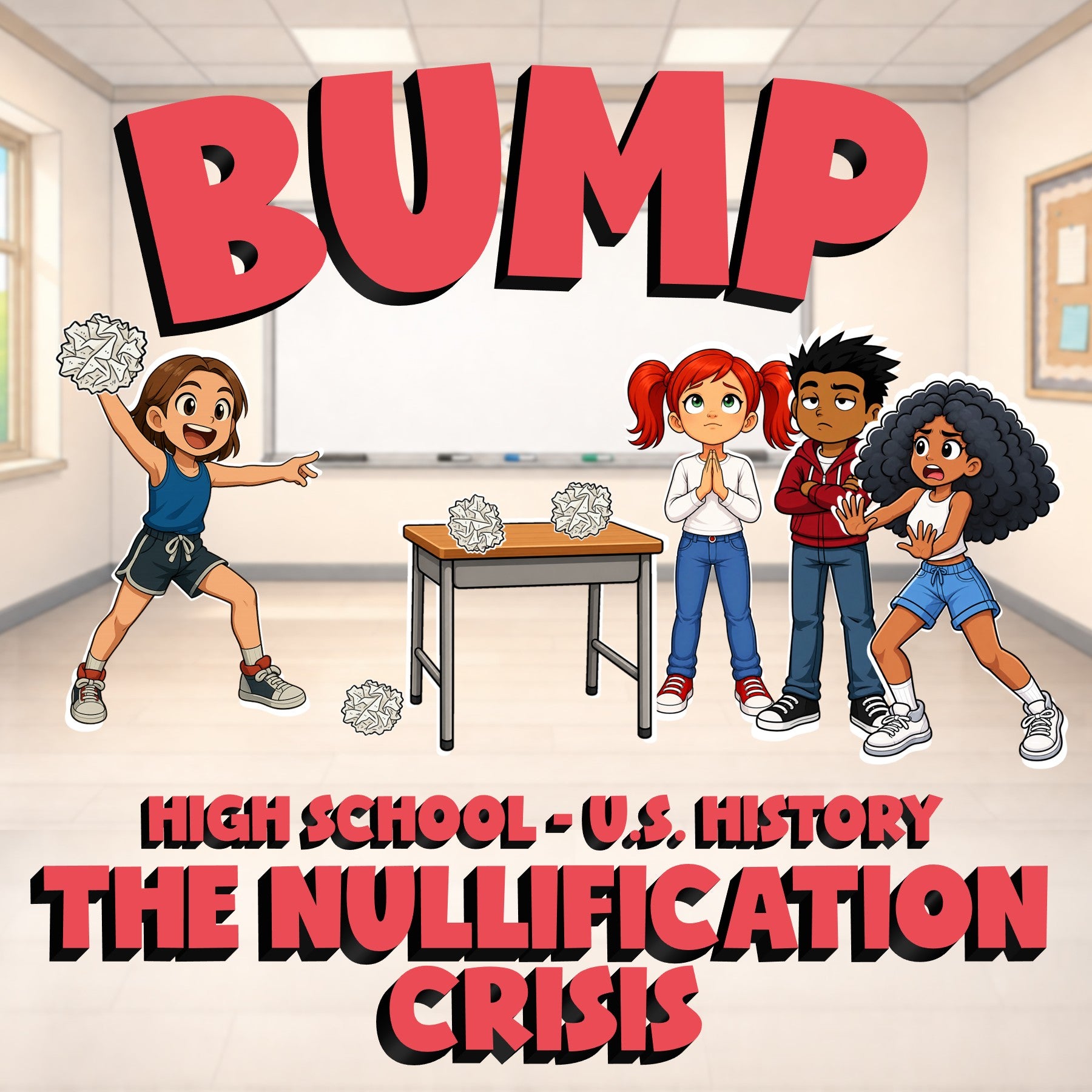 The Nullification Crisis BUMP U.S. History Game - No Prep Review Activity