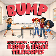Radio & Space Telescopes BUMP Science Game - No Prep Astronomy Review Activity