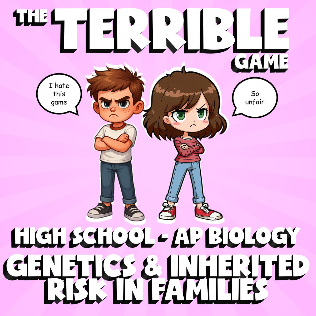 Genetics & Inherited Risk in Families THE TERRIBLE GAME - AP Biology Review