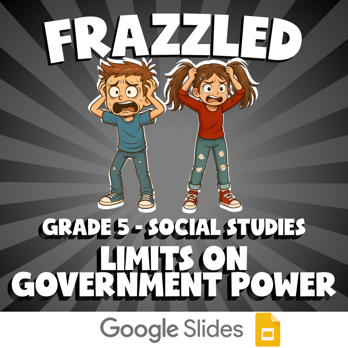 Limits on Government Power FRAZZLED Socials Game - No Prep Grade 5 Review