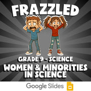 Women & Minorities in Science FRAZZLED Science Game - No Prep Grade 9 Review