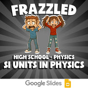 SI Units in Physics FRAZZLED Science Game - No Prep Physics Review Activity