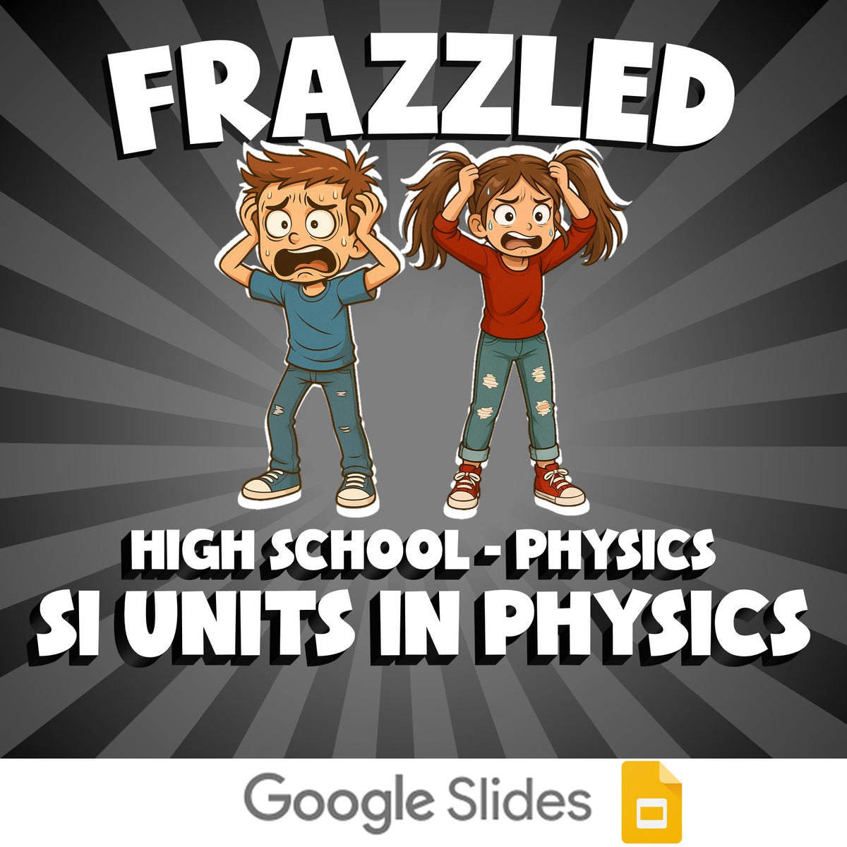 SI Units in Physics FRAZZLED Science Game - No Prep Physics Review Activity
