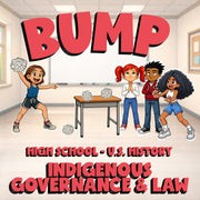 Indigenous Governance & Law BUMP U.S. History Game - No Prep Review Activity