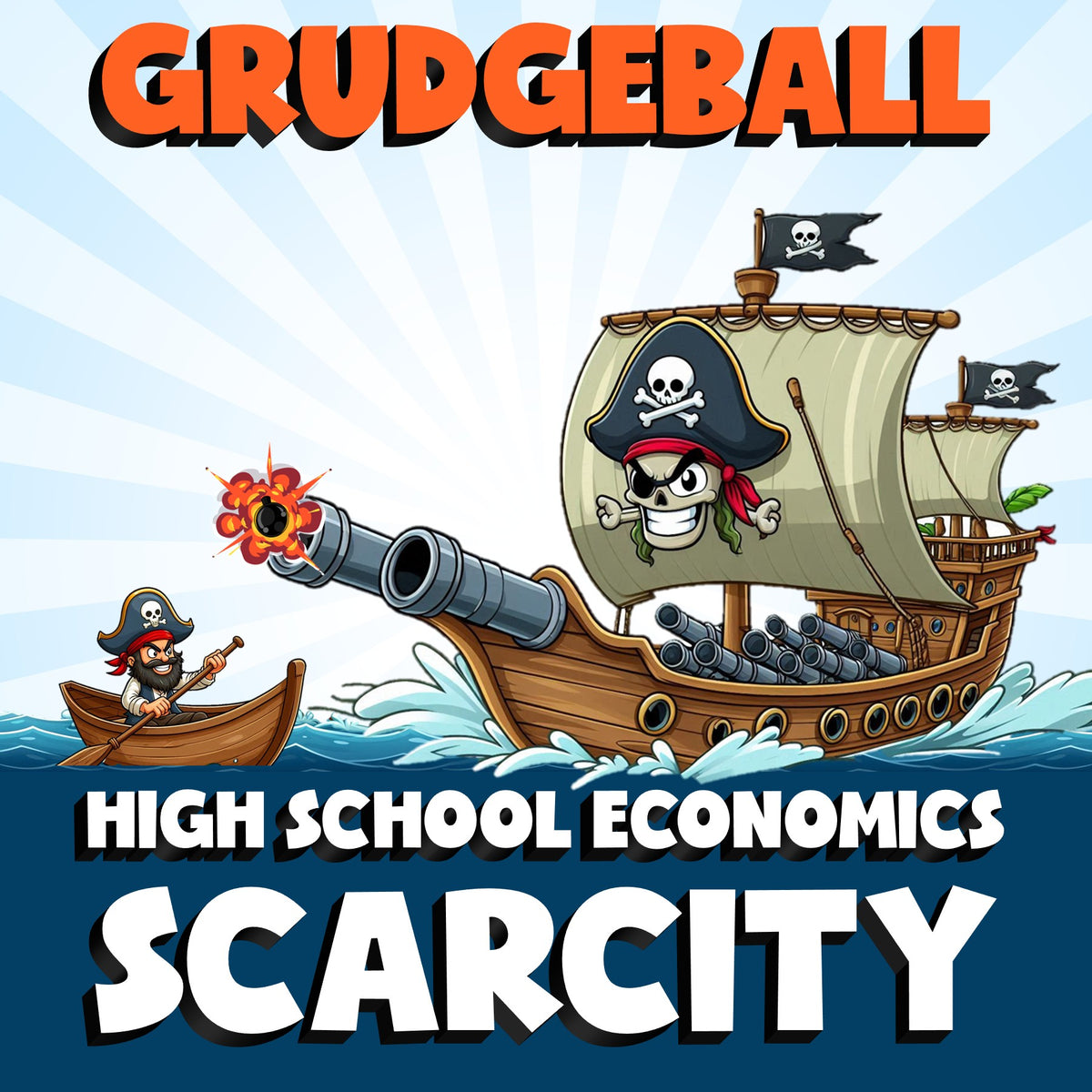 Scarcity GRUDGEBALL Economics Game - No Prep Review Activity