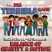 Balance of Gravity & Motion BIG TERRIBLE GAME - No Prep Astronomy Science Review