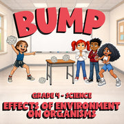Effects of Environment on Organisms BUMP Science Game - No Prep Grade 4 Review