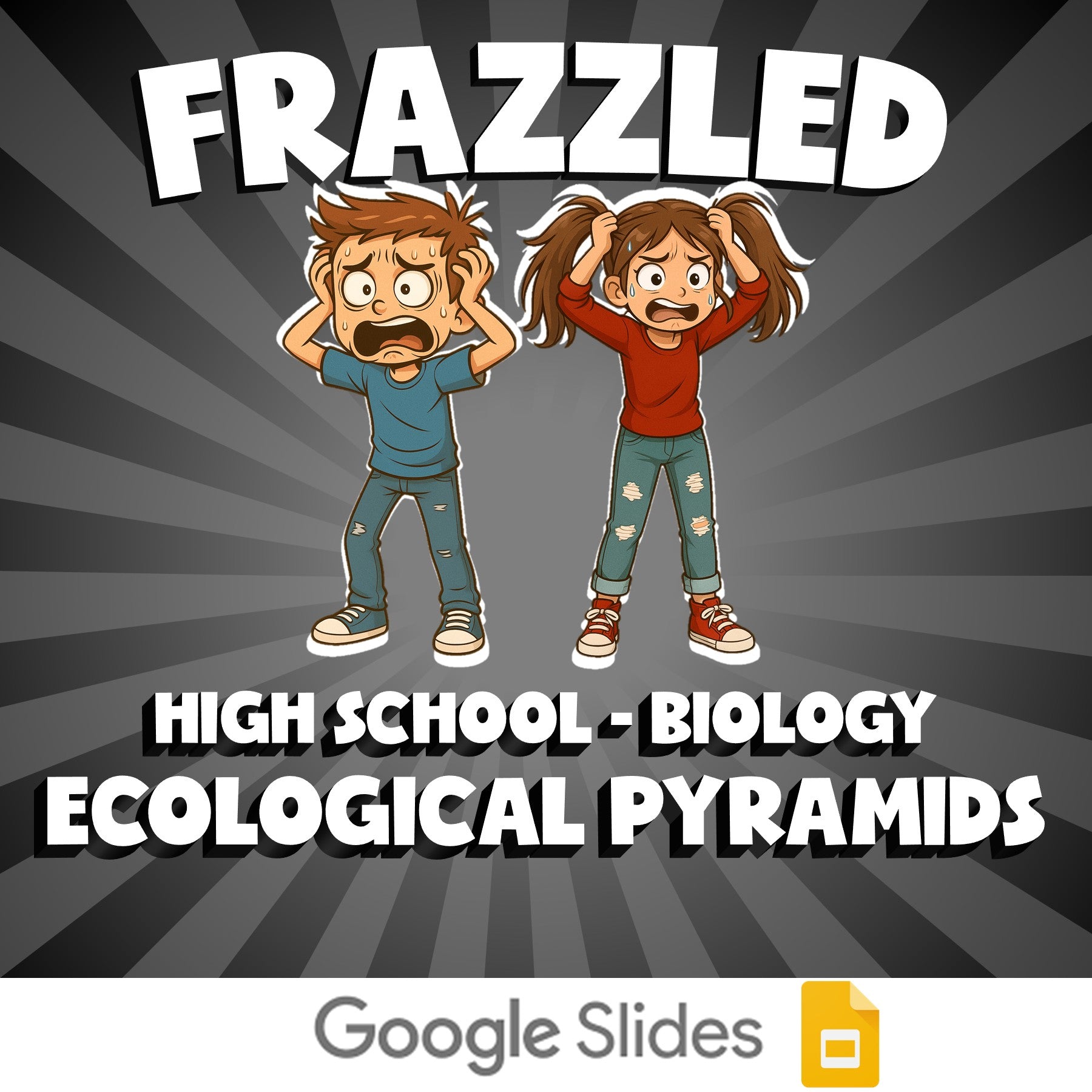 Ecological Pyramids FRAZZLED Science Game - No Prep Biology Review Activity