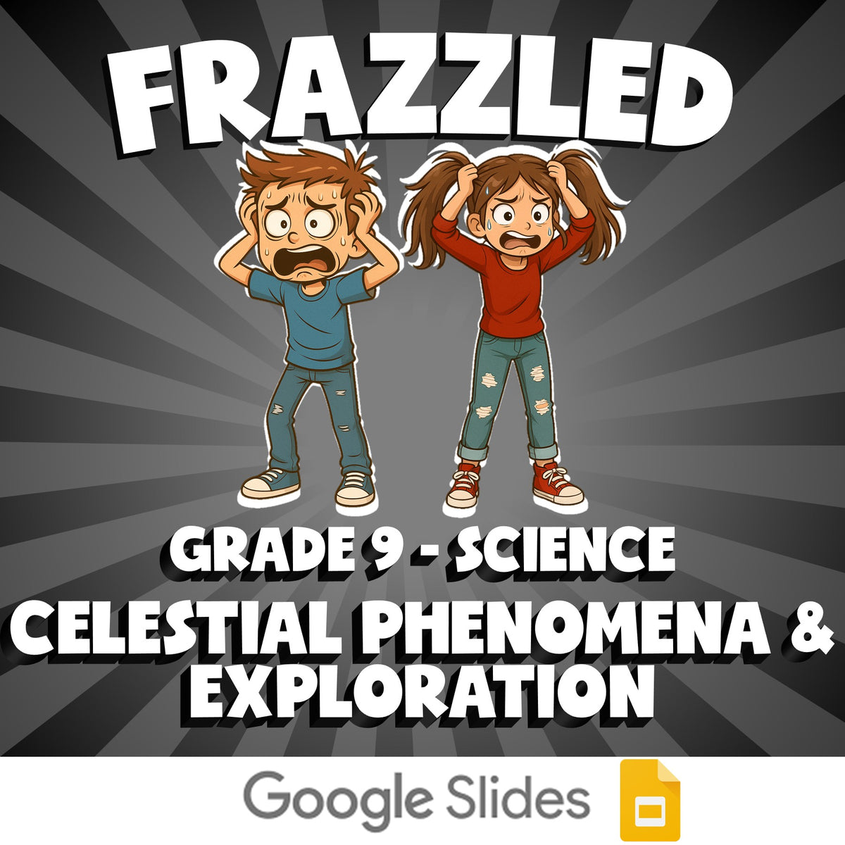 Celestial Phenomena & Exploration FRAZZLED Science Game - No Prep Grade 9 Review