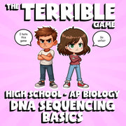 DNA Sequencing Basics THE TERRIBLE GAME - No Prep AP Biology Science Review