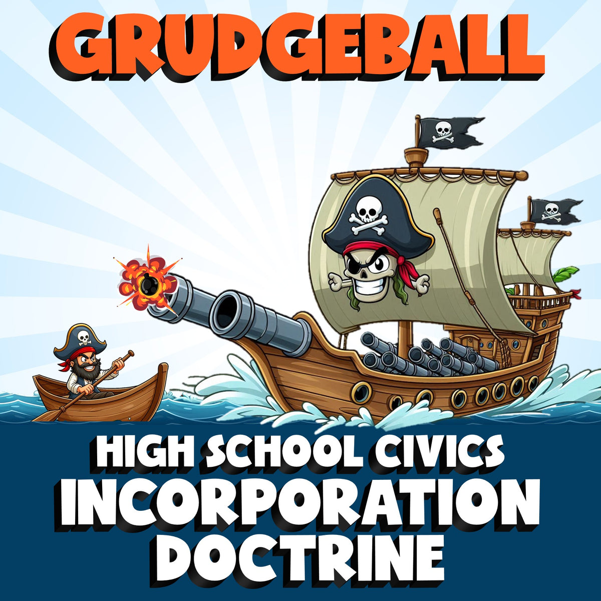 Incorporation Doctrine GRUDGEBALL Civics Game - No Prep Review Activity